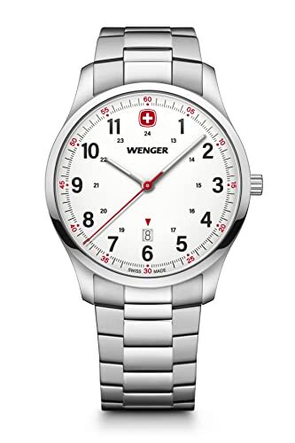 [Wenger] Watch CITY SPORT 01.1441.133 Quartz Men’s Silver