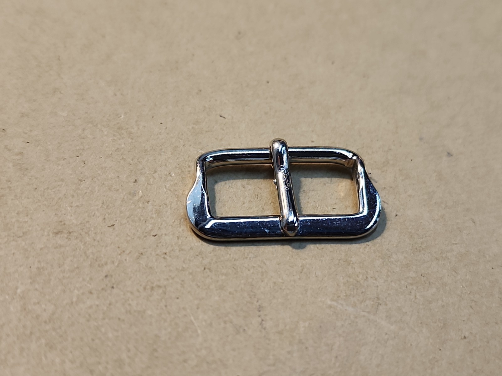 1930’s-40’s NOS Silver-Tone 16mm Interior Sew In Watch Band Buckle