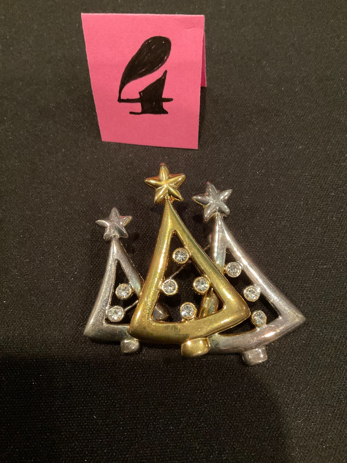 Christmas Brooches-Tree-Angel-Snowman-Sleigh-Bell-You Choose-Free Shipping
