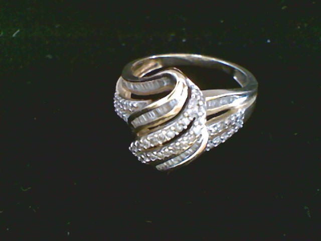 Lady’s Diamond Fashion Ring 100 Diamonds 1.00 Carat T.W. 10K Yellow (ECG011041)