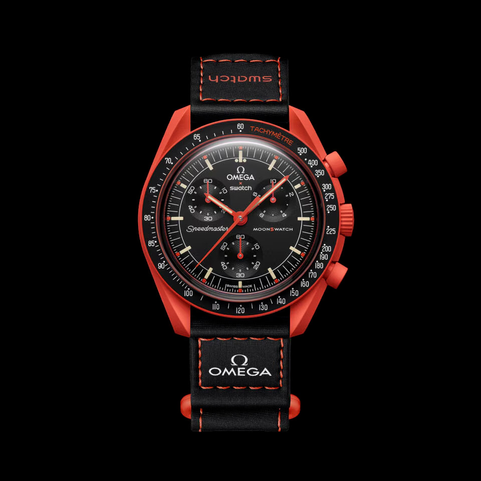 Swatch x Omega Bioceramic Moonswatch Mission To Earth LAVA BRAND NEW FAST SHIP