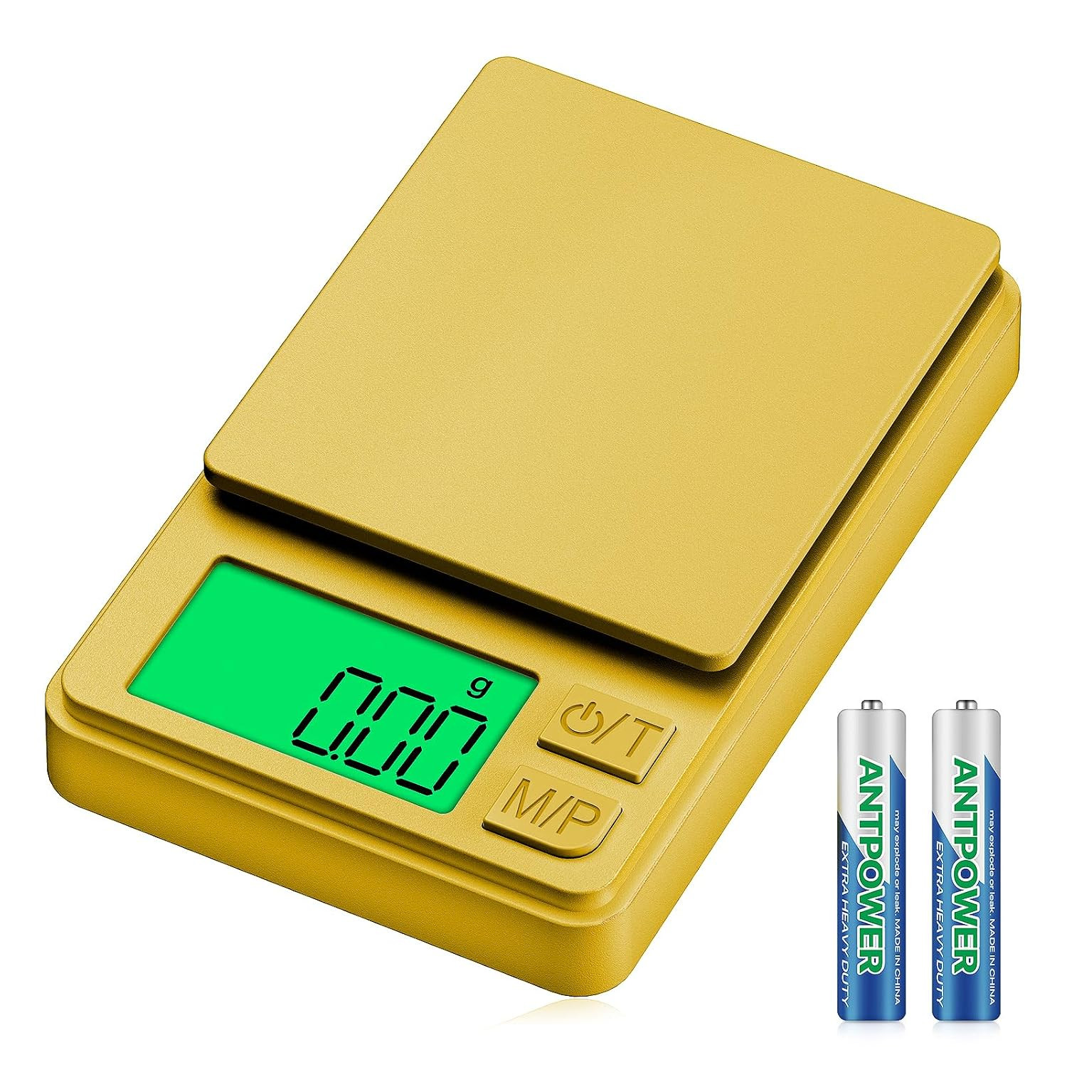 Pocket Scale w/Protective Cover 7 Units Backlit LCD Tare Function Jewelry Scale