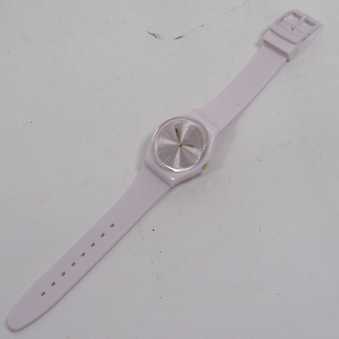Women’s Swatch Pink Wristwatch Swiss Made Boxed *SPARES/REPAIRS* | Preloved