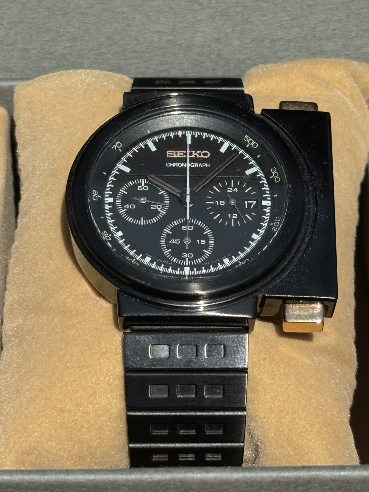 New Seiko Spirit Chronograph Giugiaro Design SCED043 – Ripley
