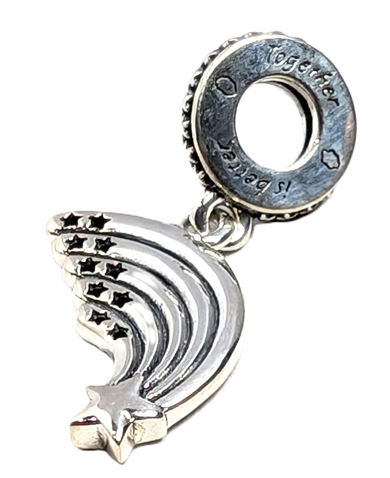 Authentic Pandora Charm, Colorful Rainbow Dangle, #799351C01