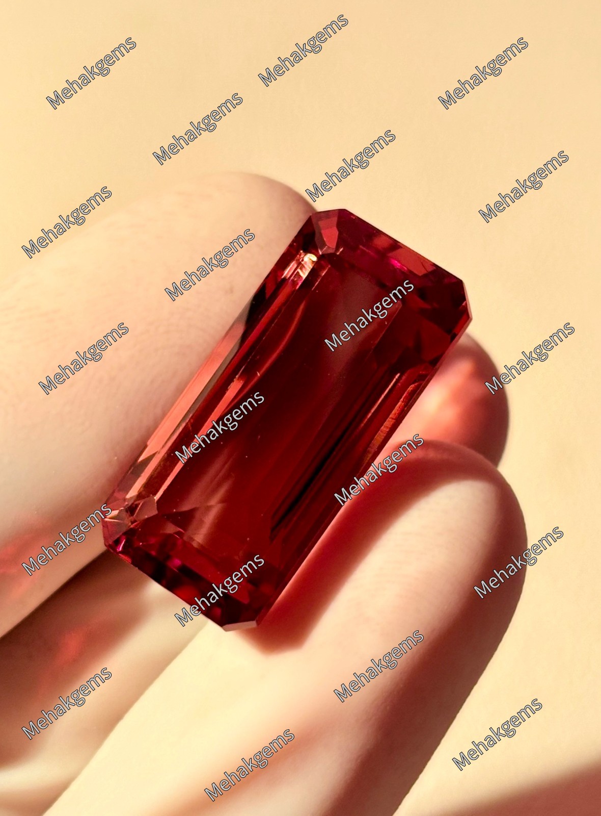 35 Carat Zultanite Gemstone, Rectangle Color Change Diaspore Pendant Stone