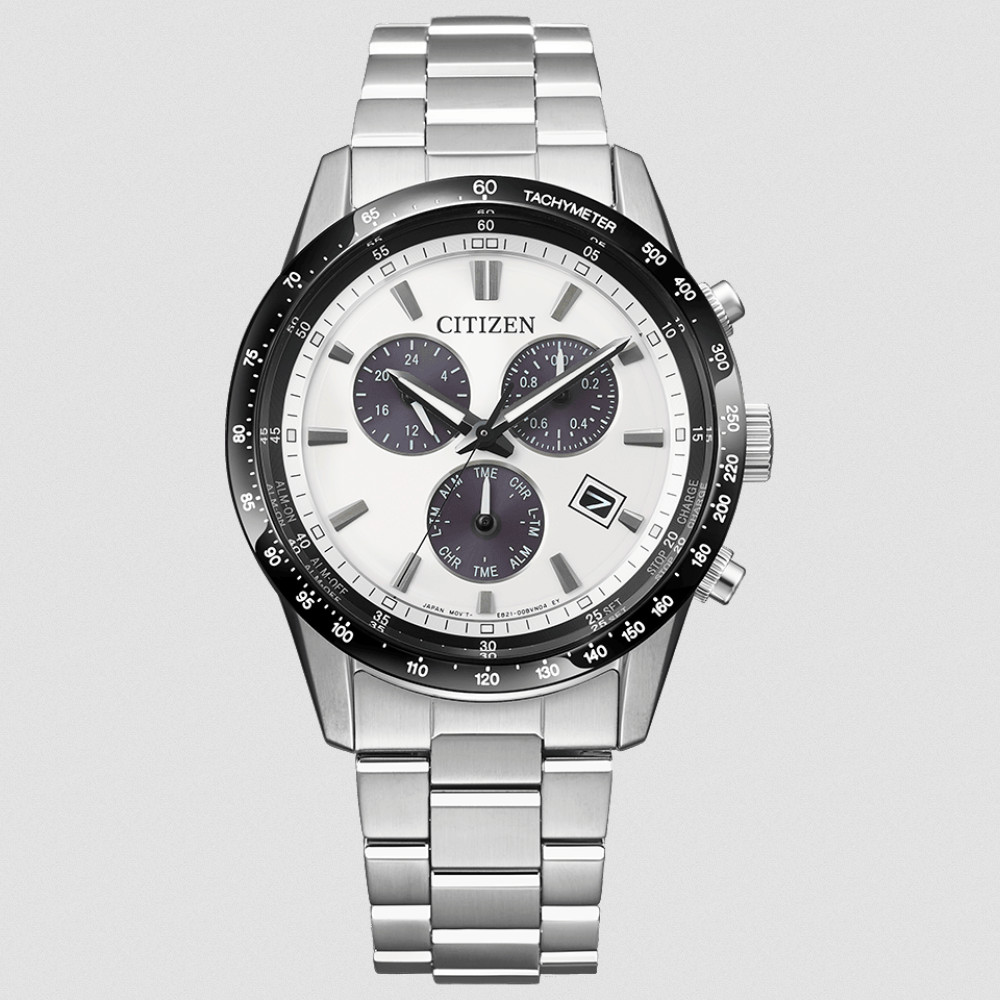 Citizen BL5614-59A Collection White Dial Perpetual Calendar Alarm Men’s Watch
