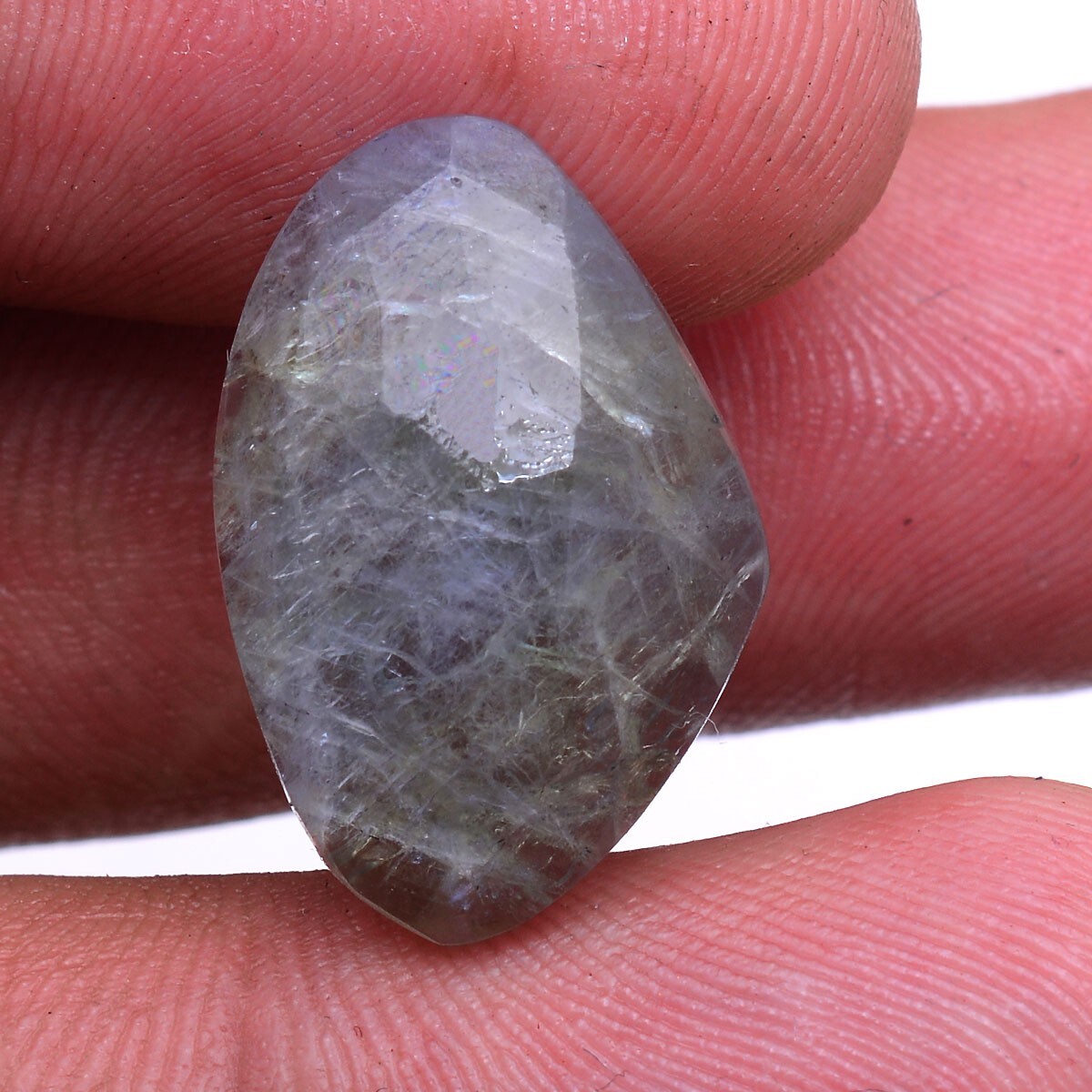11.00 Cts Natural Tanzanite Untreated 21mm*14mm Huge Checker Cut Loose Gemstone