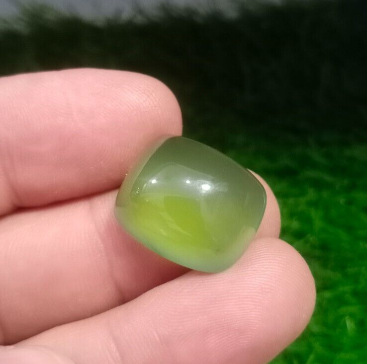 28.00 Carat Natural Loop Clean Serpentine Cabochon Loos Gemstone From Pakistan