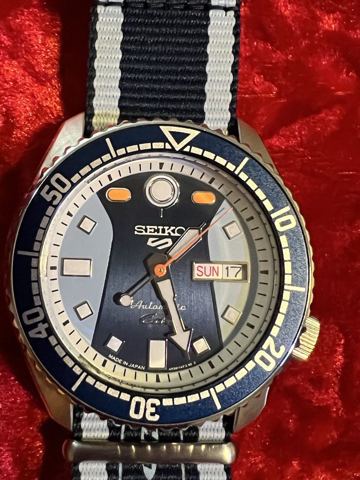 Seiko 5 Sports Honda Super Cub Limited Edition-42.5mm Blue