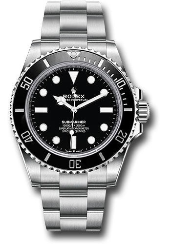 Rolex Submariner No Date 124060 Mens Retail Ready Watch w/ Papers