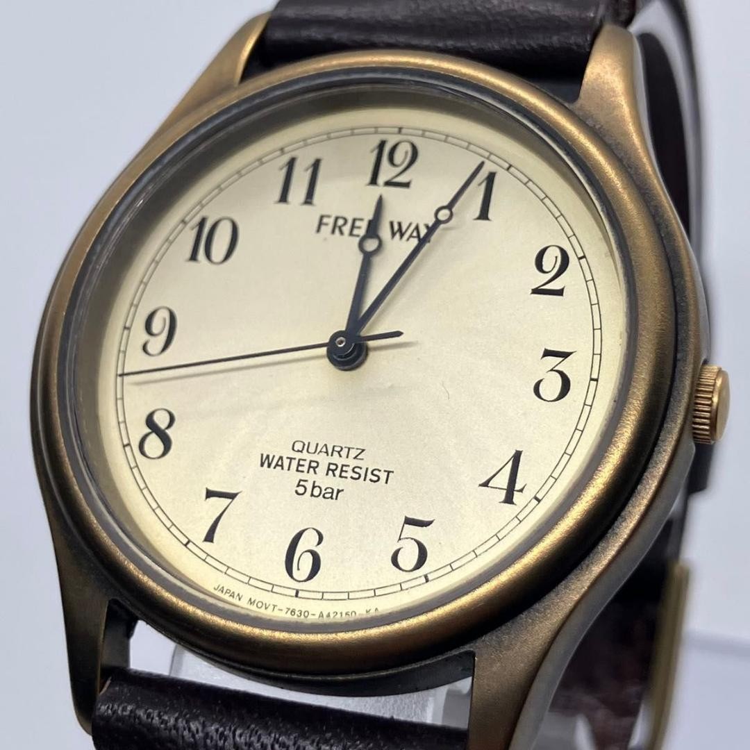 Excellent condition, fully functional CITIZEN FREEWAY men’s quartz watch, 5