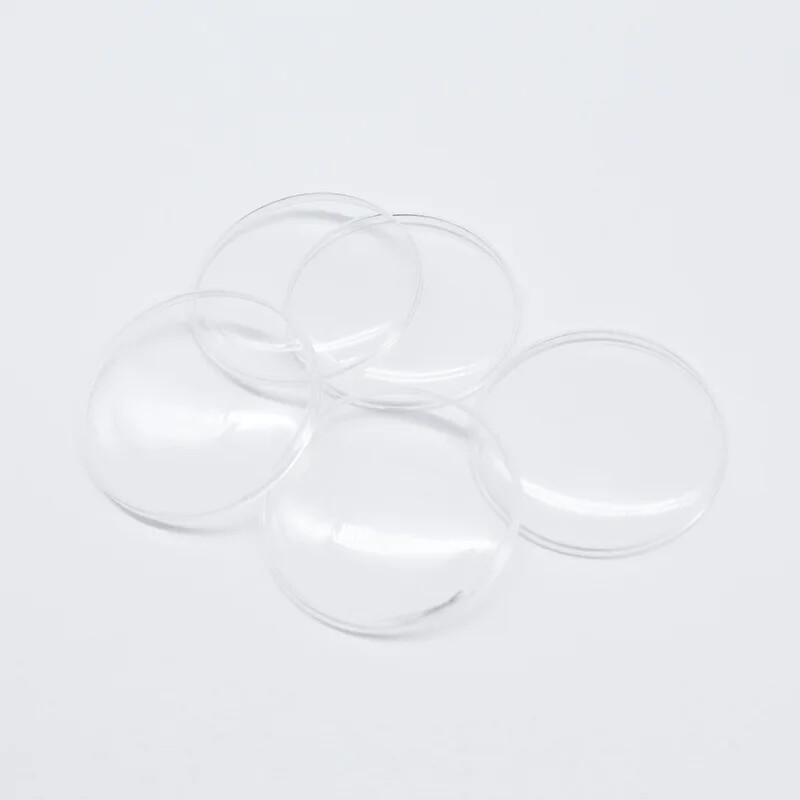 1mm High Dome Retro Pocket Watch Repair Part Watch Glass 18-46mm Acrylic Crystal