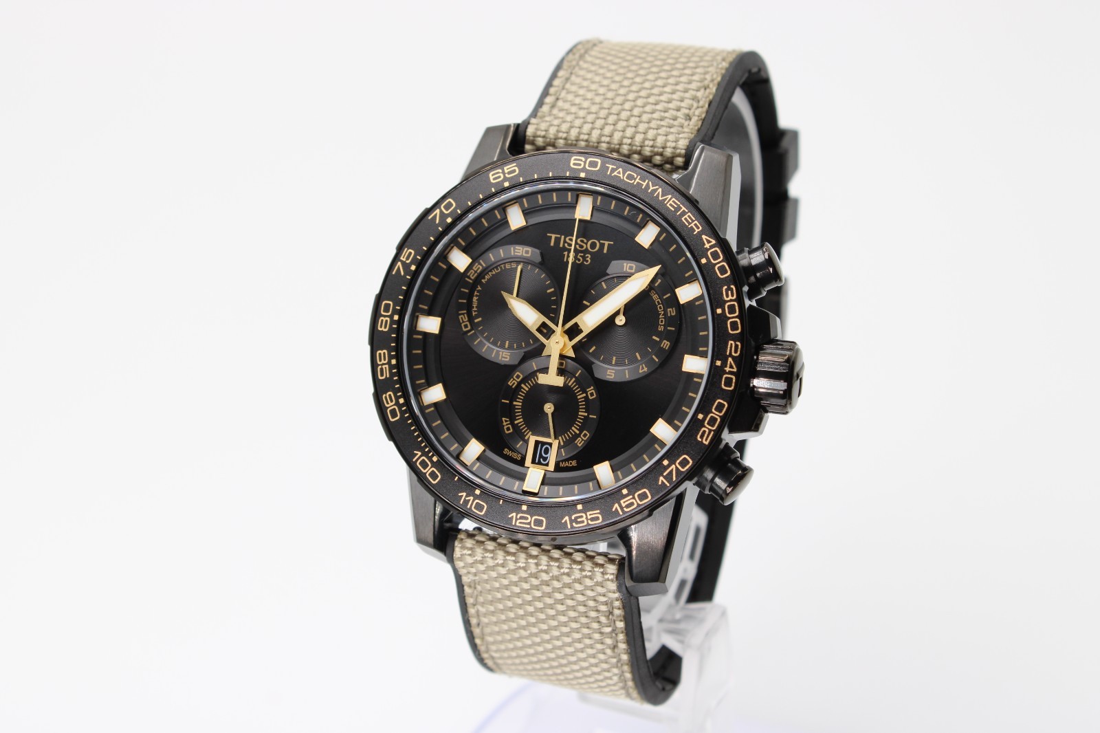 TISSOT Supersport T125.617.37.051.01 Chrono Black Dial Men’s Watch 45.5mm