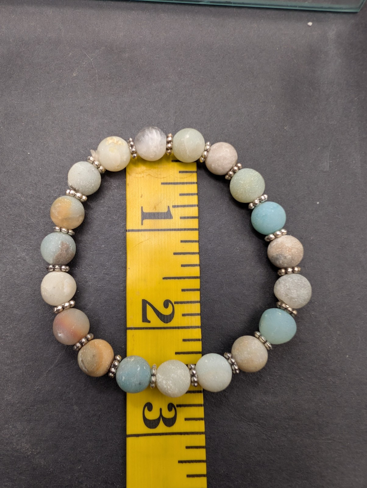 Women’s Elephant Charm Mixed Beaded Stretch Bracelet (16cm) 6″ S Wrist Set
