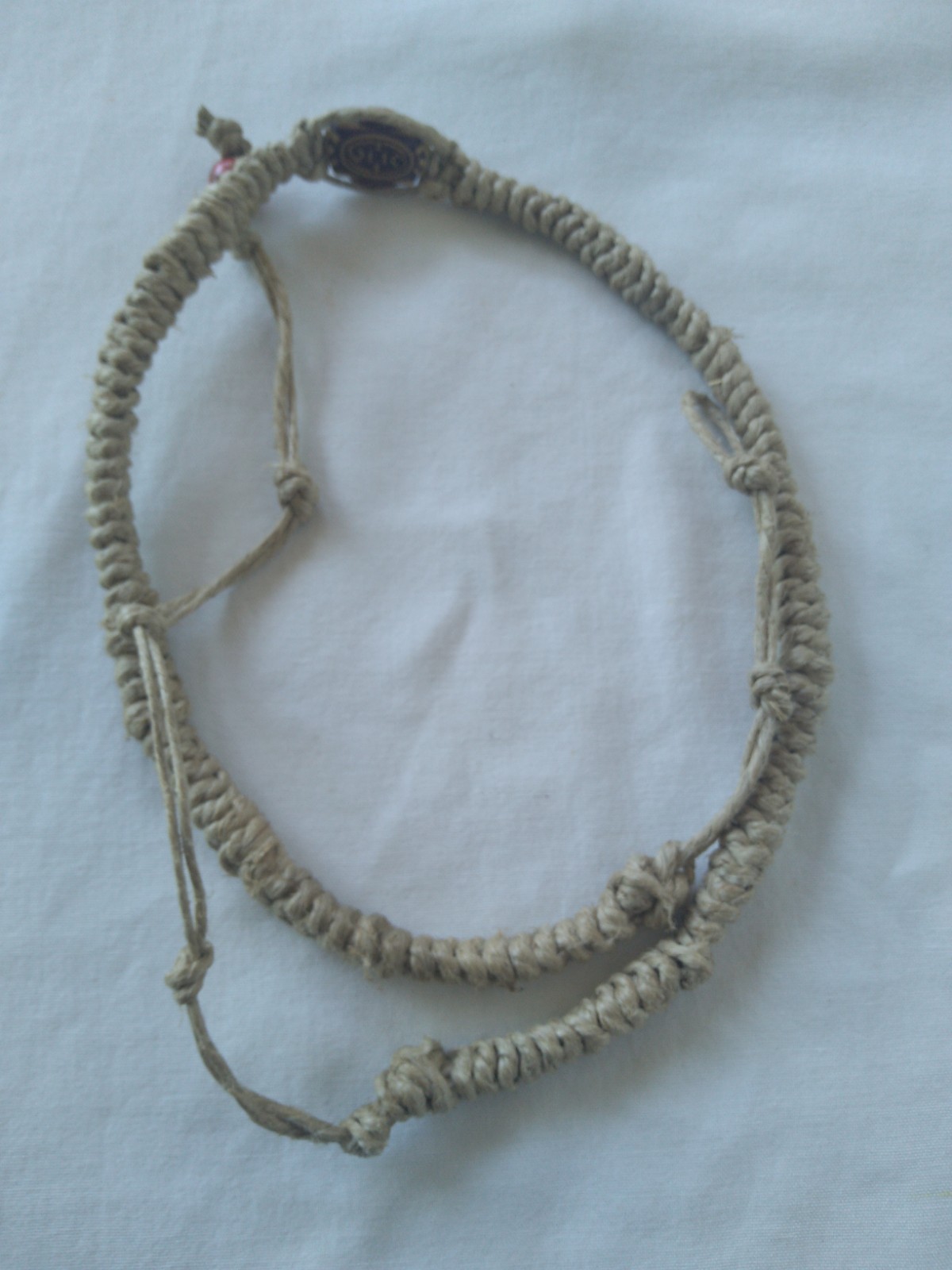 SURFER HEMP NECKLACE 30″ Unisex Macrame Boho Hippie Ethnic US Seller New