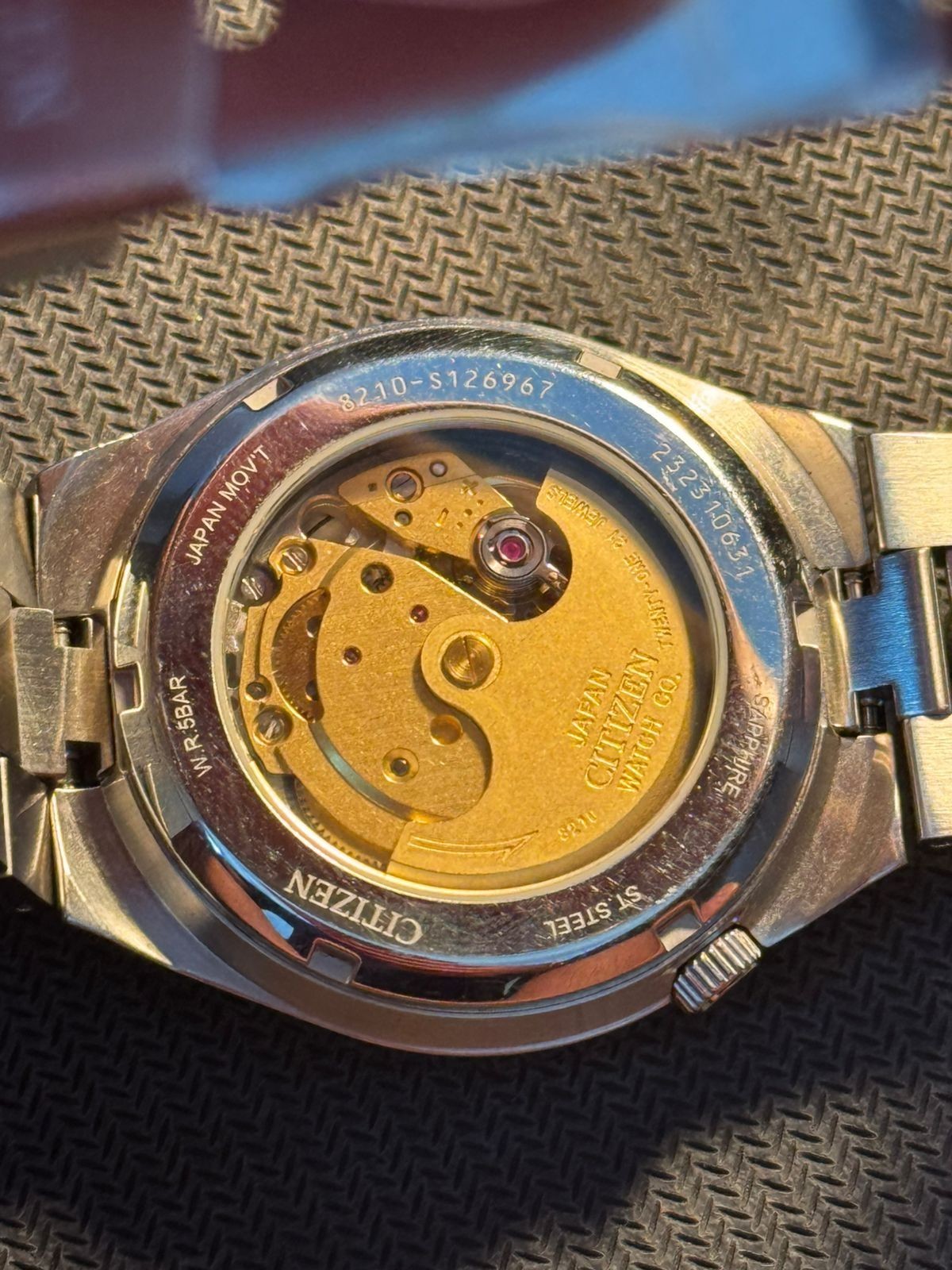 Citizen Tsuyosa NJ0150-81E Automatic Men Watch President Bracelet Warranty 2028