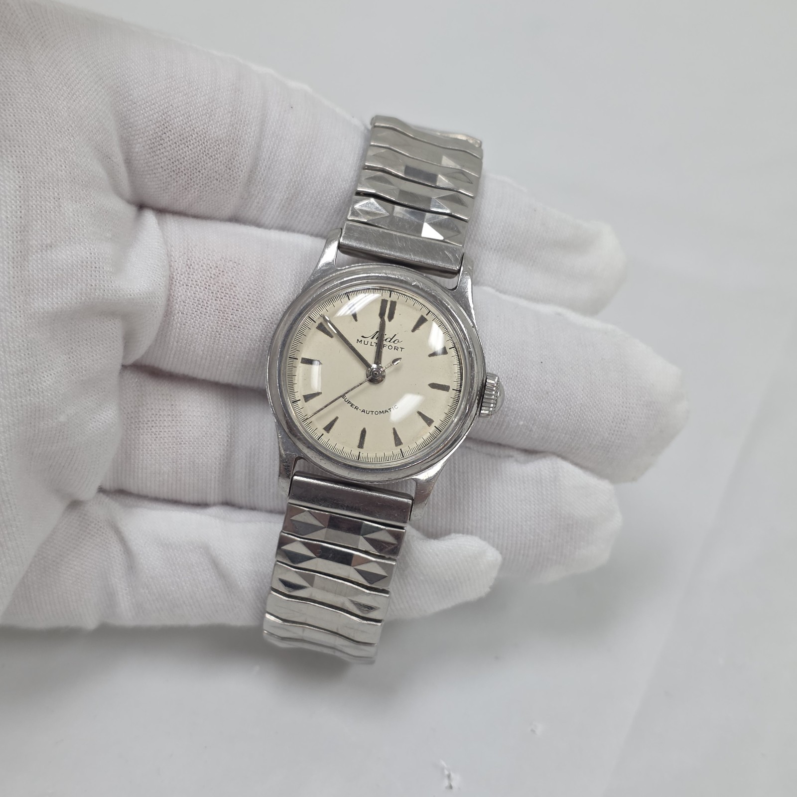 Vintage Mido Multifort 817 Limited Bumper Superautomatic Mens Watch Auto G2U