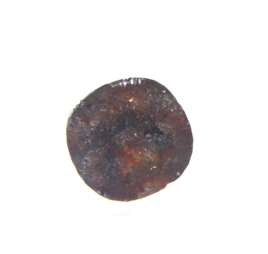1.85Ct Beautiful Cushion Shape Red Color Sparkle Rose Cut Diamond 8.10×7.71×3.21