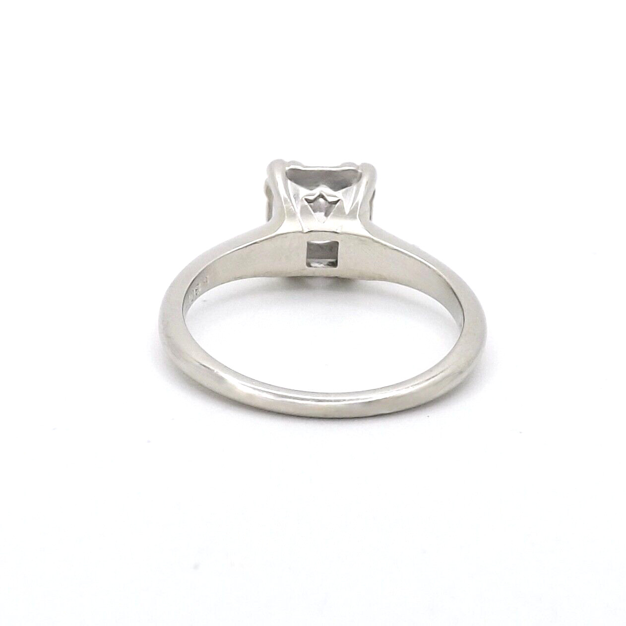 ArtCarved Wood Sons 14k Gold European Cut Diamond Engagement Ring Box Setting