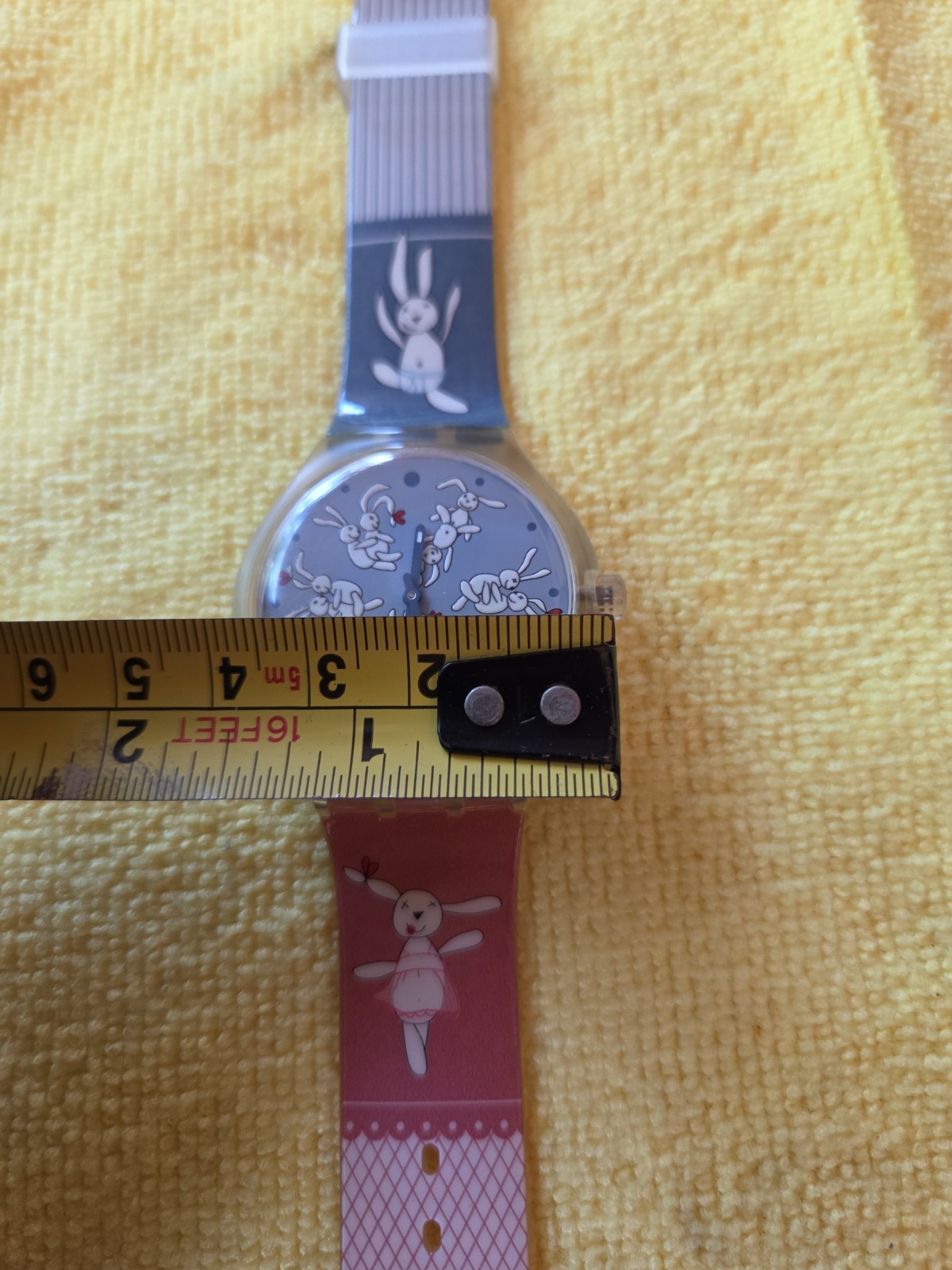 Vintage Swatch Touch Game BUNNYSUTRA 41mm Watch Rabbits Sex Kama Sutra 2004 8″
