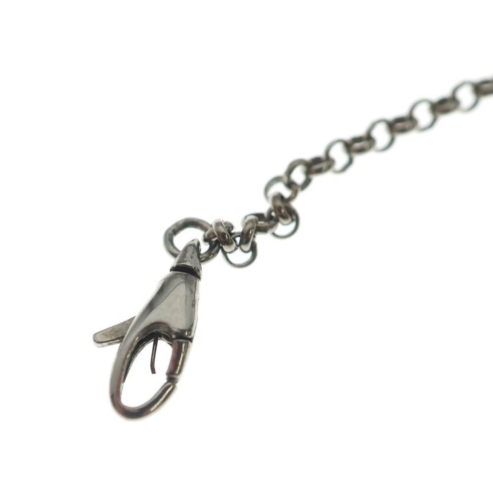 GUCCI Ghost GG Logo Chain Necklace Silver 925 51cm Women’s Box Japan