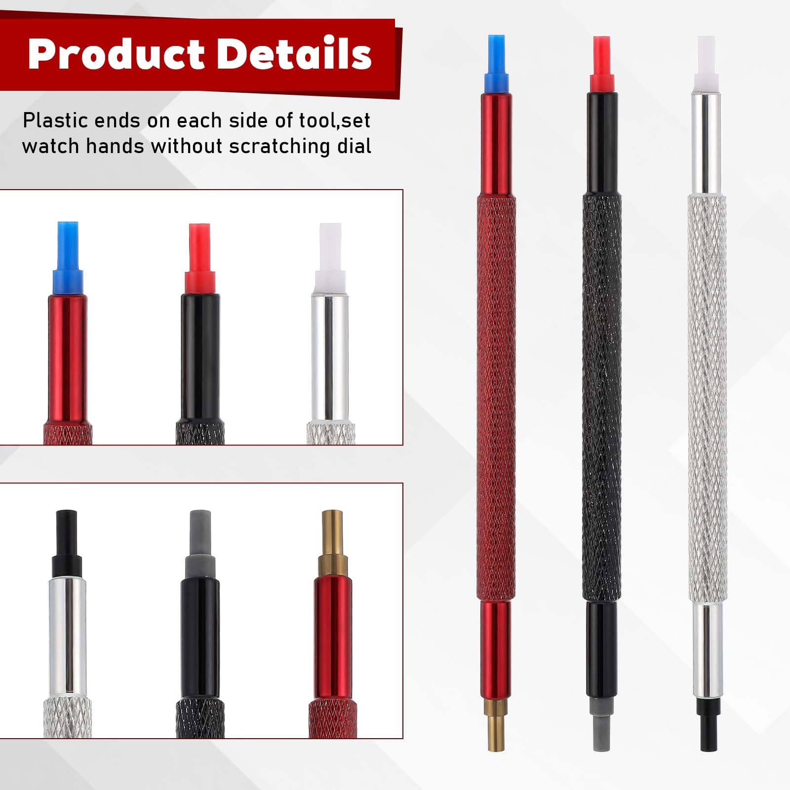Aeaocvo 6 Pcs Watch Hands Repair Tool Kit, Watch Hand Setting Tool, Watchs Ha…