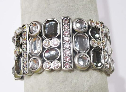 Lia Sophia Jewelry PARTY FAVOR Stretch Bracelet in Silver RV$132