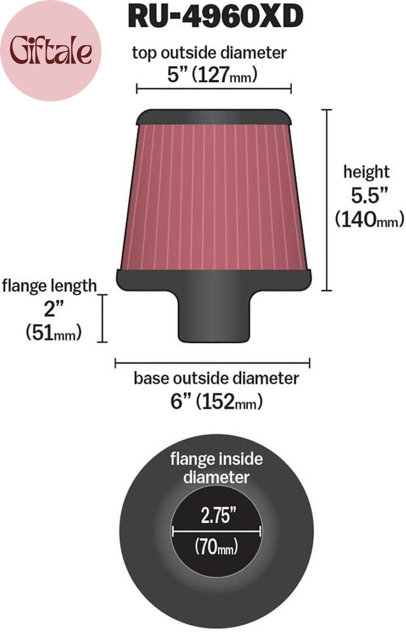 Cold Air Intake System: High-Flow Air Filter, Increase Performance & Acceleratio