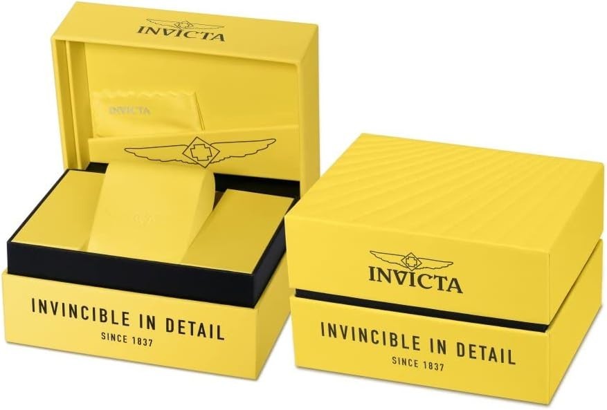 Invicta Men’s Bolt Quartz Chrono 52MM White Dial Iridescent Steel Watch 25530