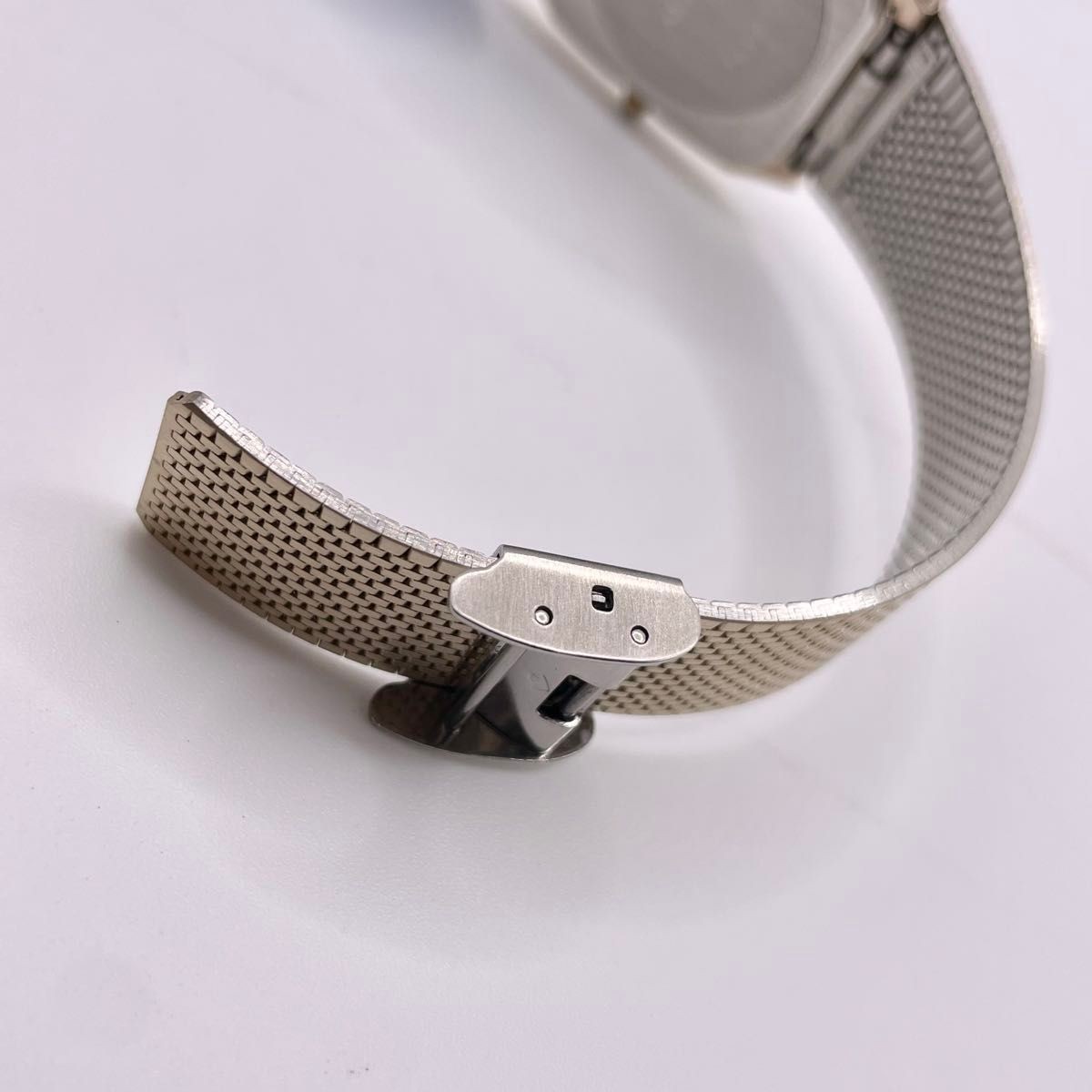 Brand new AUREOLE Quartz Watch Gold Square Cut Glass Men’s