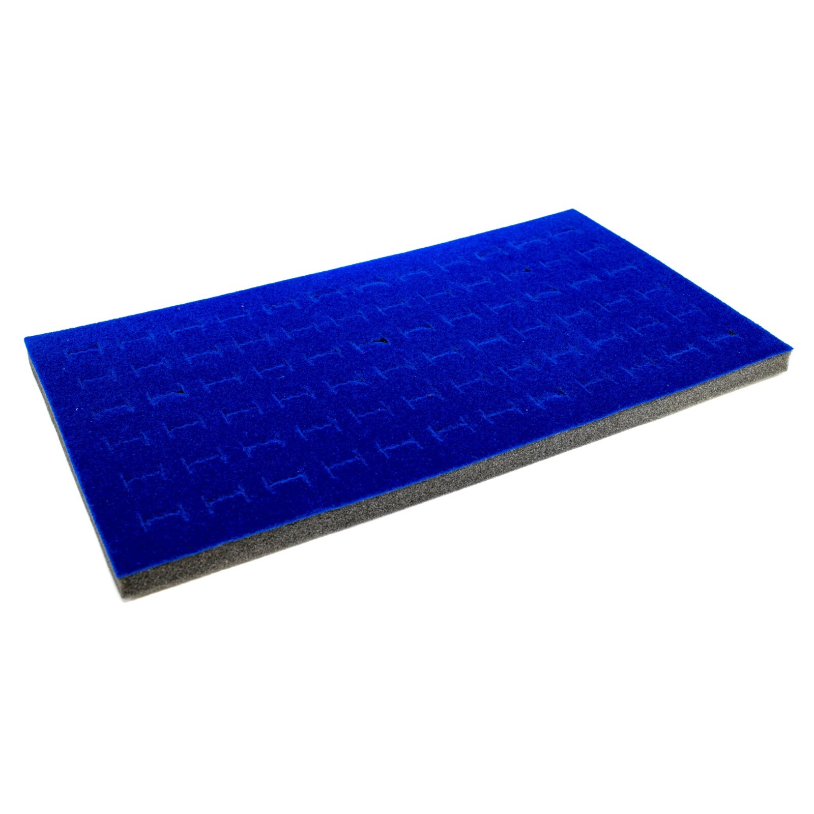 Novel Box 72 Slot Ring Earring Jewelry Tray Foam Velvet Liner in Various Colors