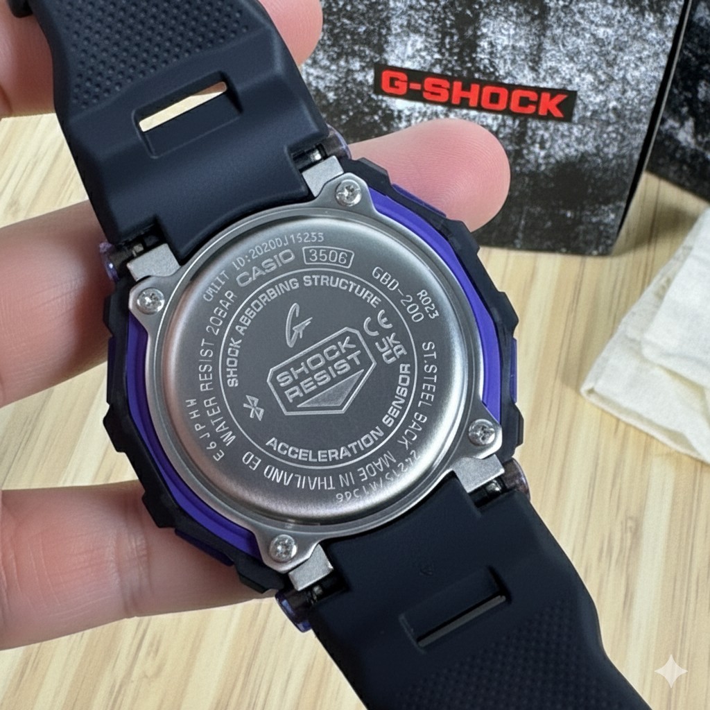 Casio G-Shock G- Squad Bluetooth Step Tracker GBD-200SM Series (Brand New)