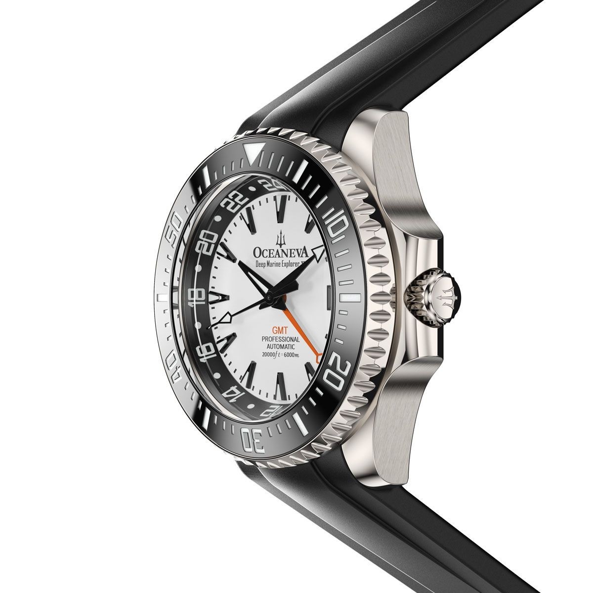 Oceaneva Deep Marine Explorer VI 6000m Titanium Blue Automatic Watch