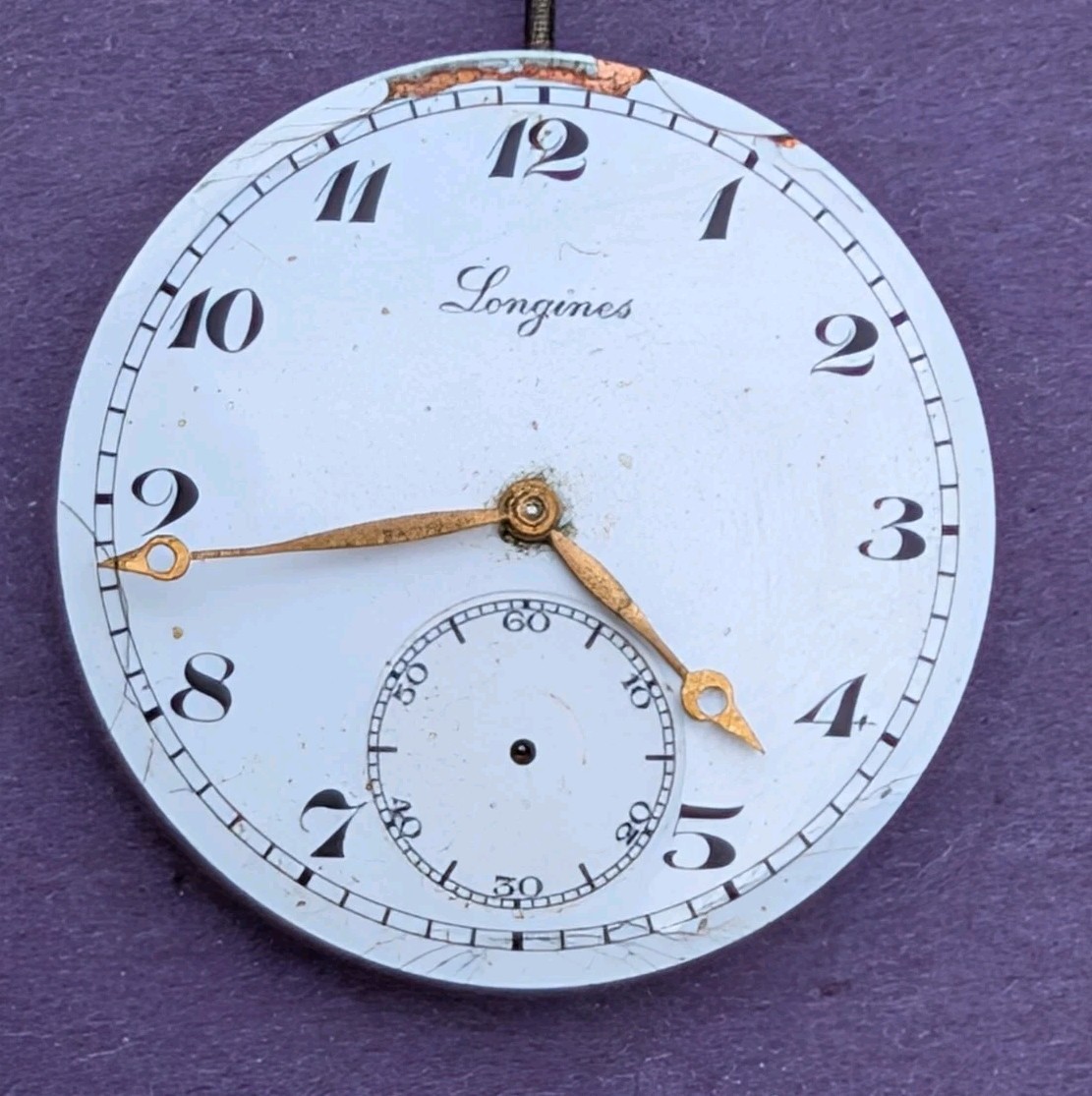 Gents Longines 15 Jewel, cal. 37.9 Nice Movement In Running Order !!
