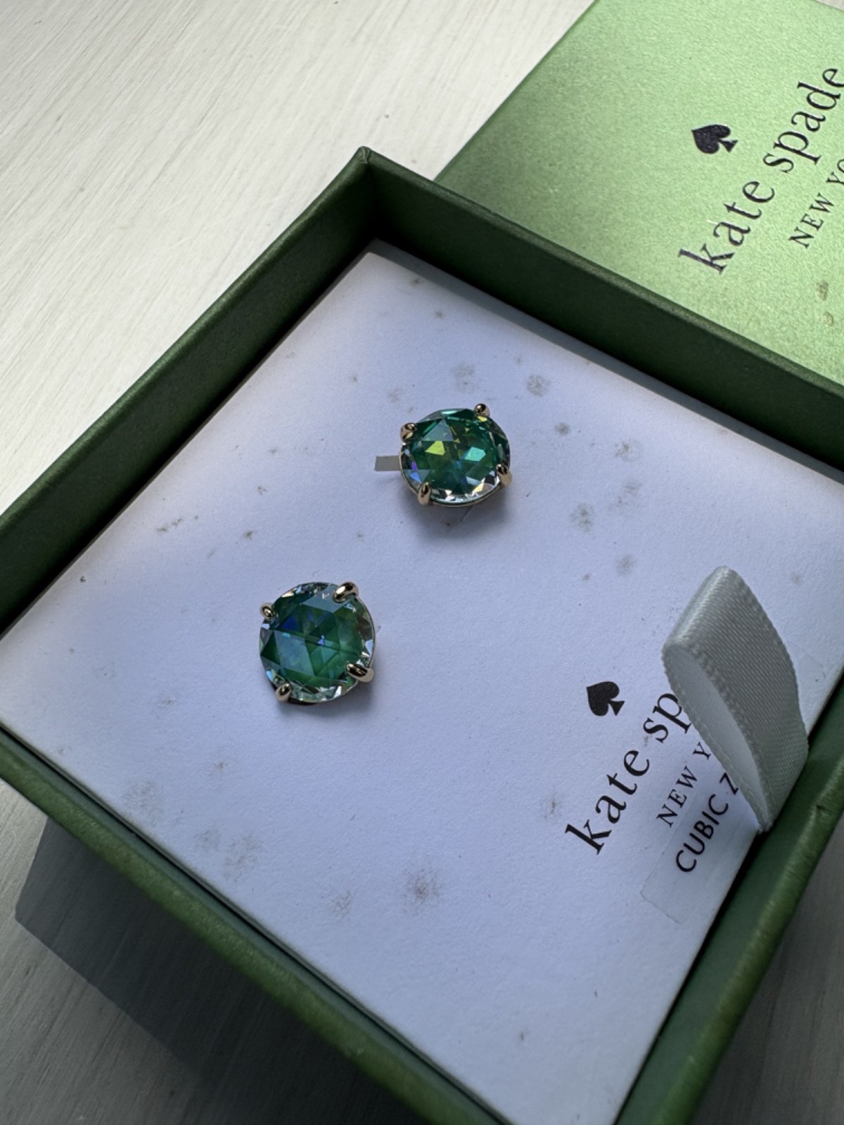 Kate Spade New York “That Sparkle” Round Stud Earrings,