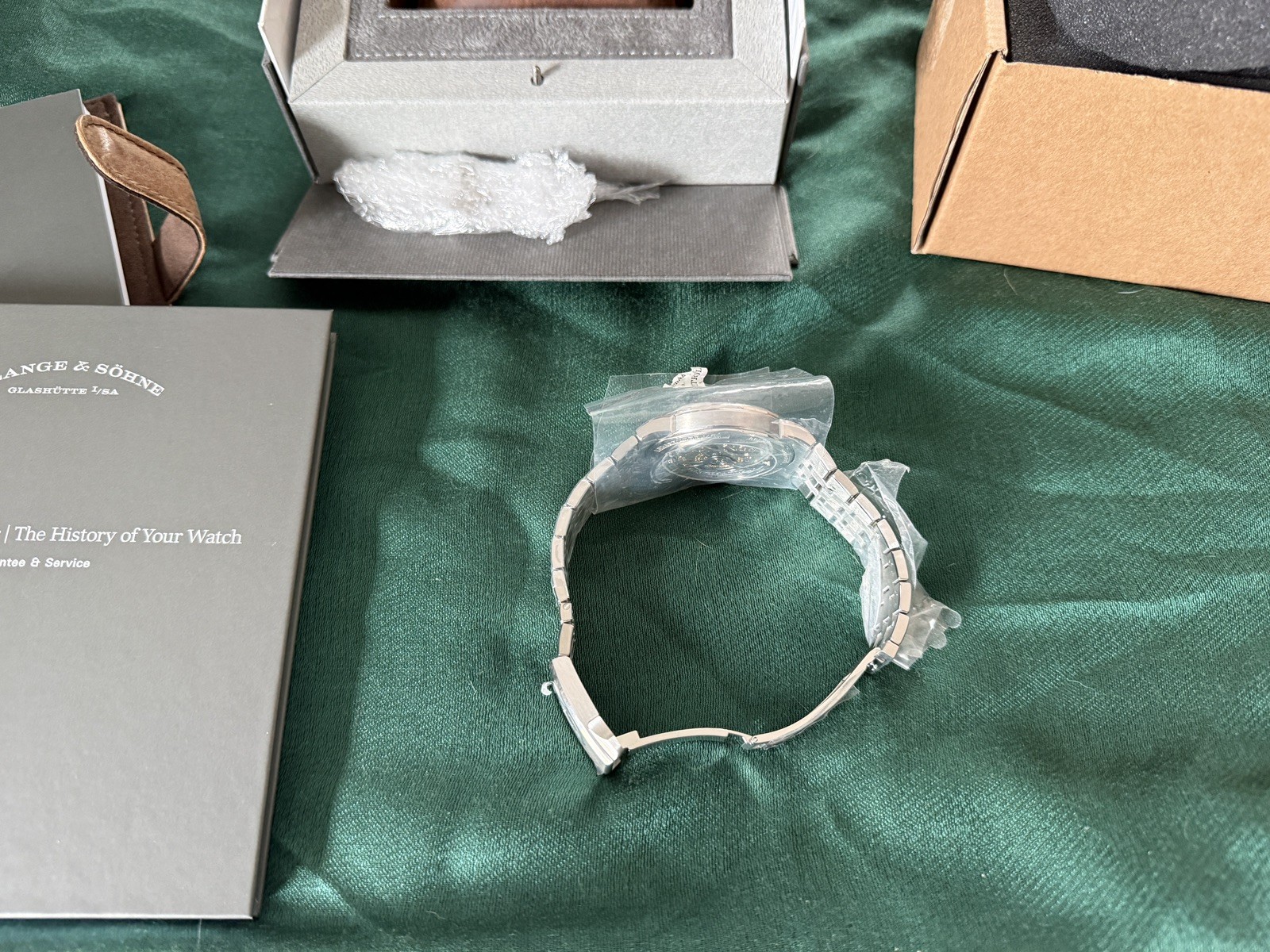 NEW A. Lange & Söhne Odysseus Blue Dial Steel 40.5mm 2026 Full Set 363.179