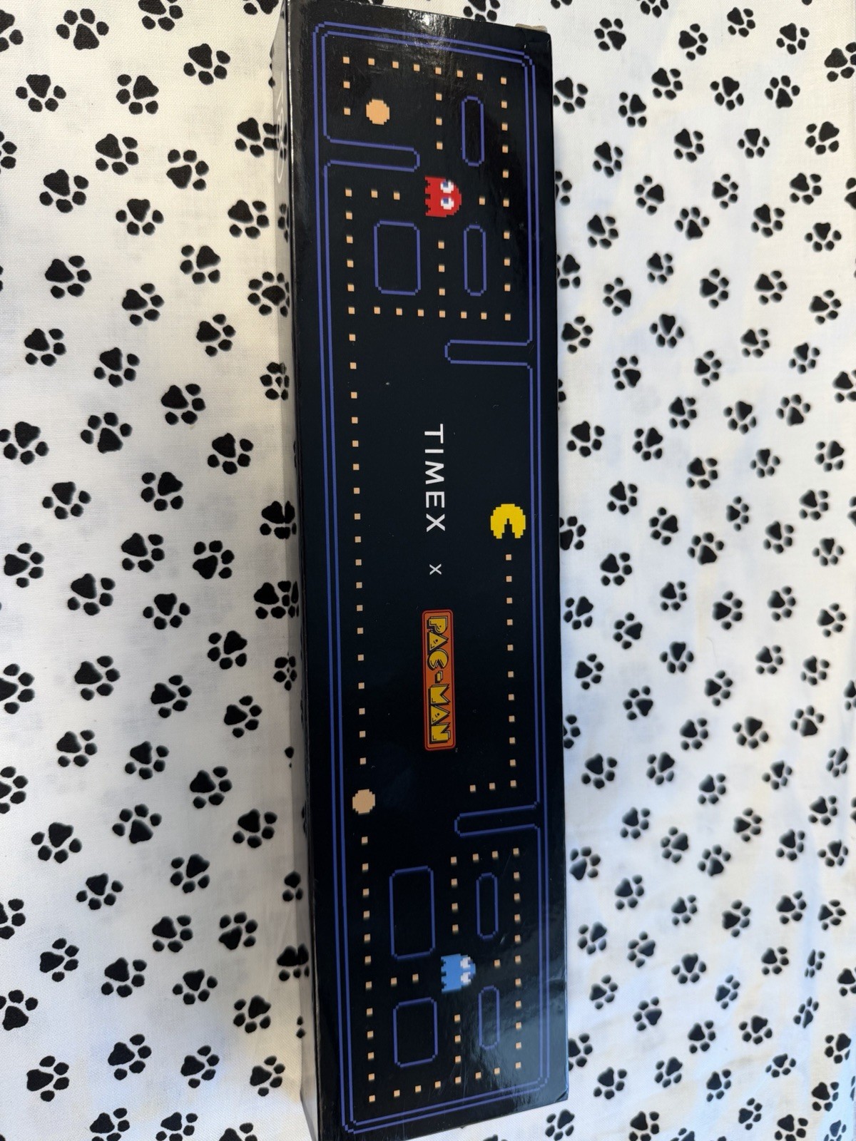 Timex T80 Pac-Man 40th Anniversary Gold Digital Watch Retro Limited Original Box
