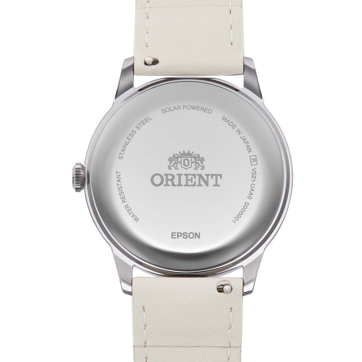 ORIENT Classic Bambino 38 RN-WK0002E Solar Quartz Watch Pale Green Dial