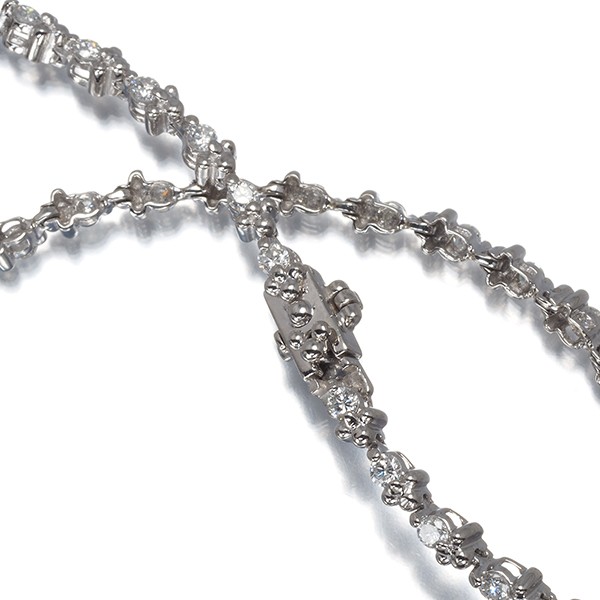 Diamond 1.15ct Bracelet 850 Platinum