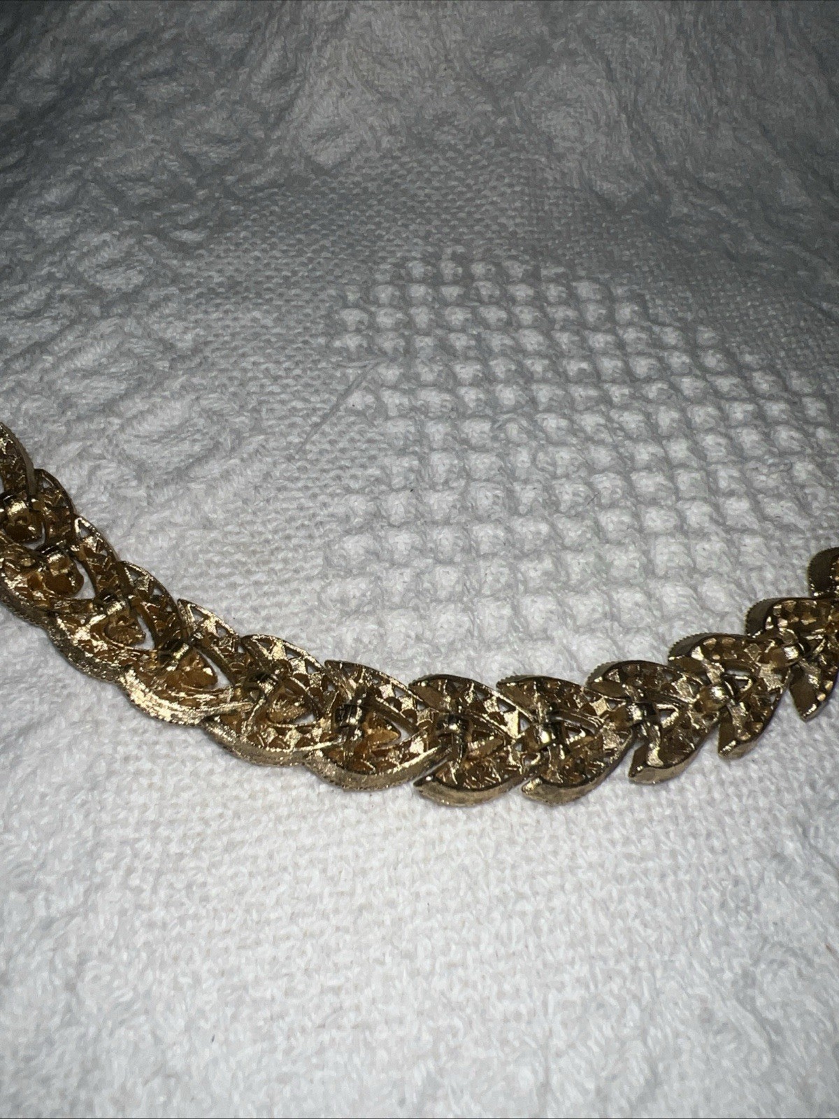 Vintage Demi-Parure Trifari Cavalcade Bronze, Black Rhinestones