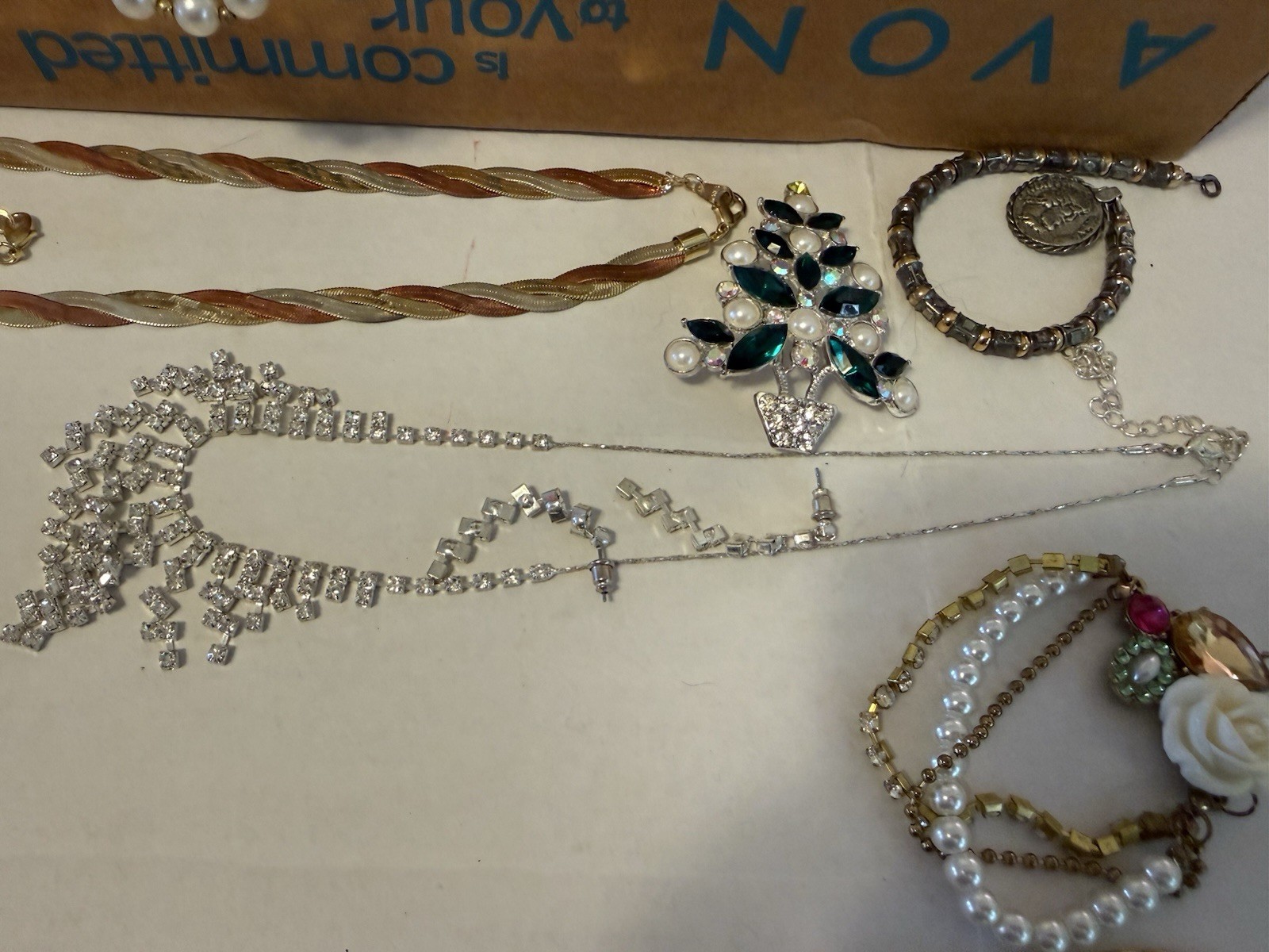 HUGE 16LB Vintage & Modern Costume Jewelry Wearable Craft Parts 925 Gold Filled