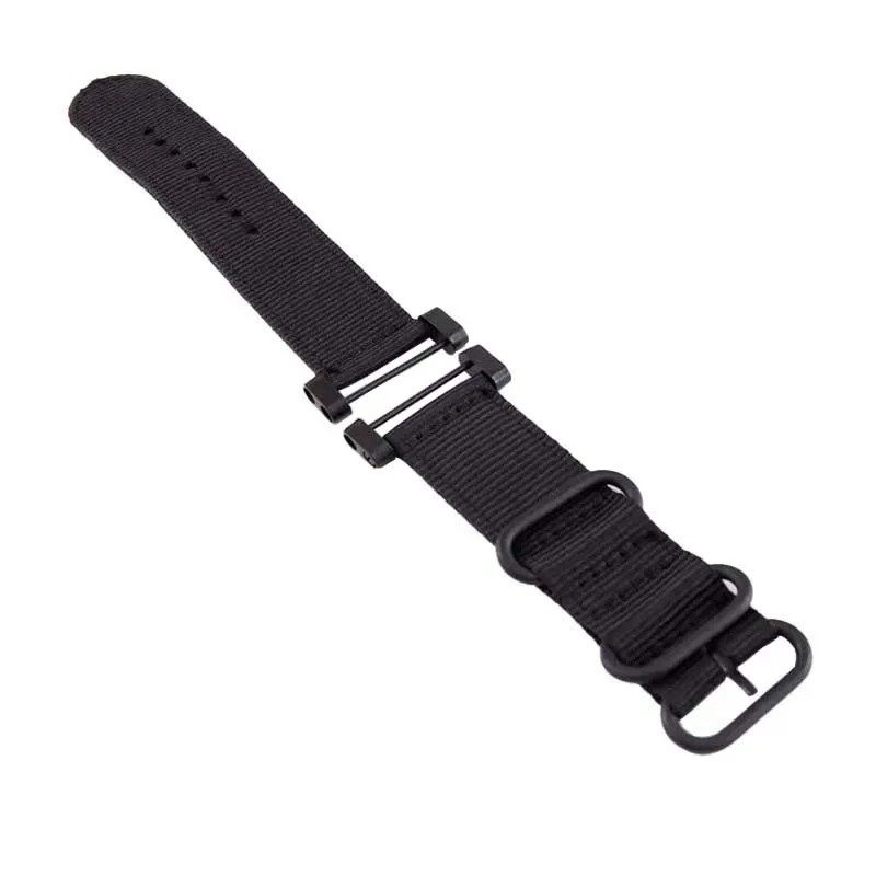 High Quality for Suunto Core Canvas Nylon Watch Strap 24mm with Connector Tool