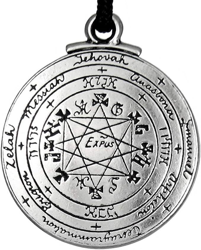 Amuletos De Proteccion Y Para Buena Suerte Contra La Brujeria Medallon Colgante