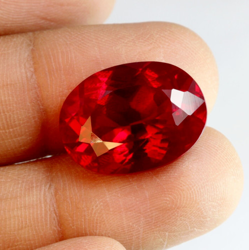 8.20 Ct Certified Natural Red Ruby Oval Shape Loose Gemstone Clearance Sale