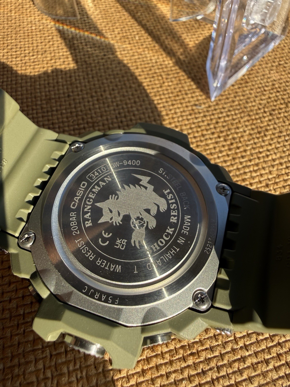 Casio G-Shock GW-9400-3 Rangeman Green