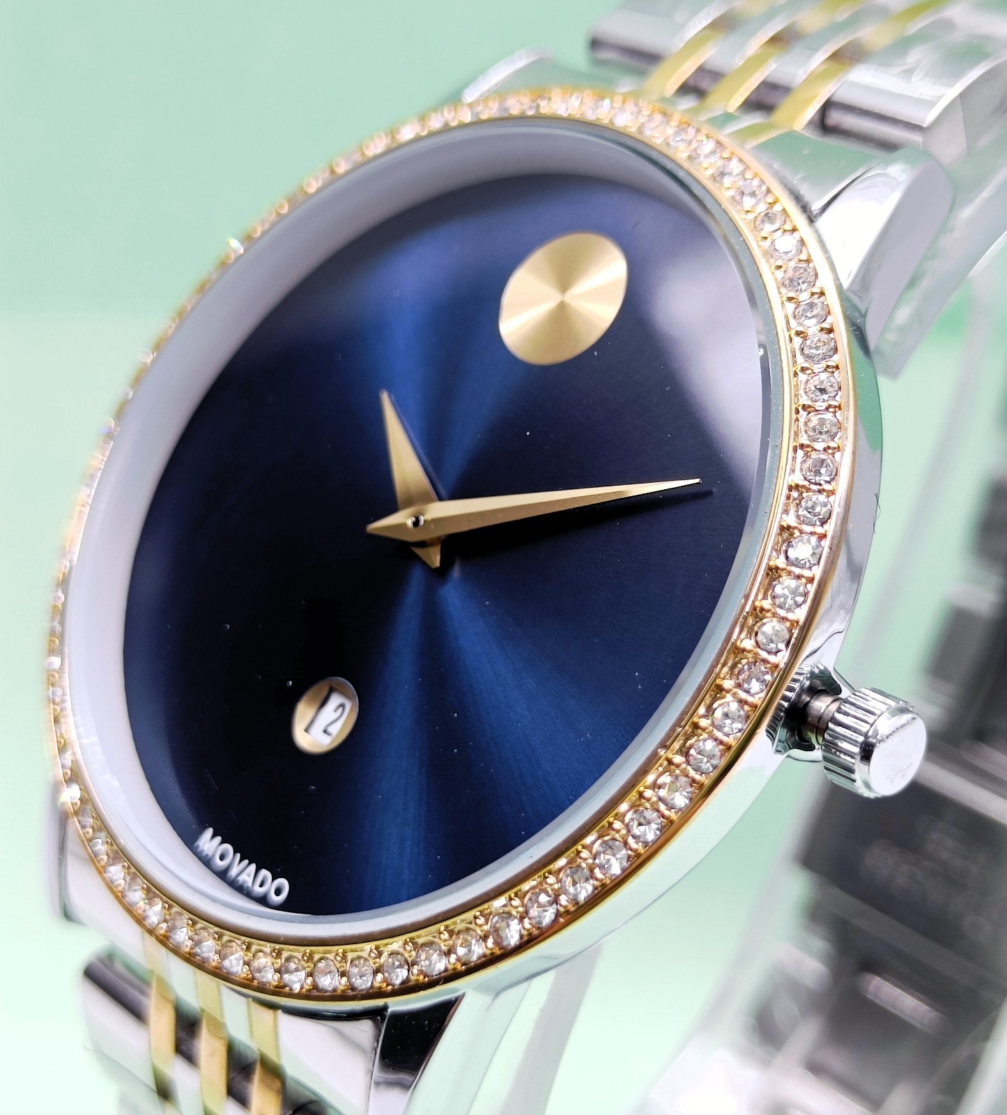 Fabulous Movado Museum Classic Analog Date Indicator Quartz Men’s Wrist Watch