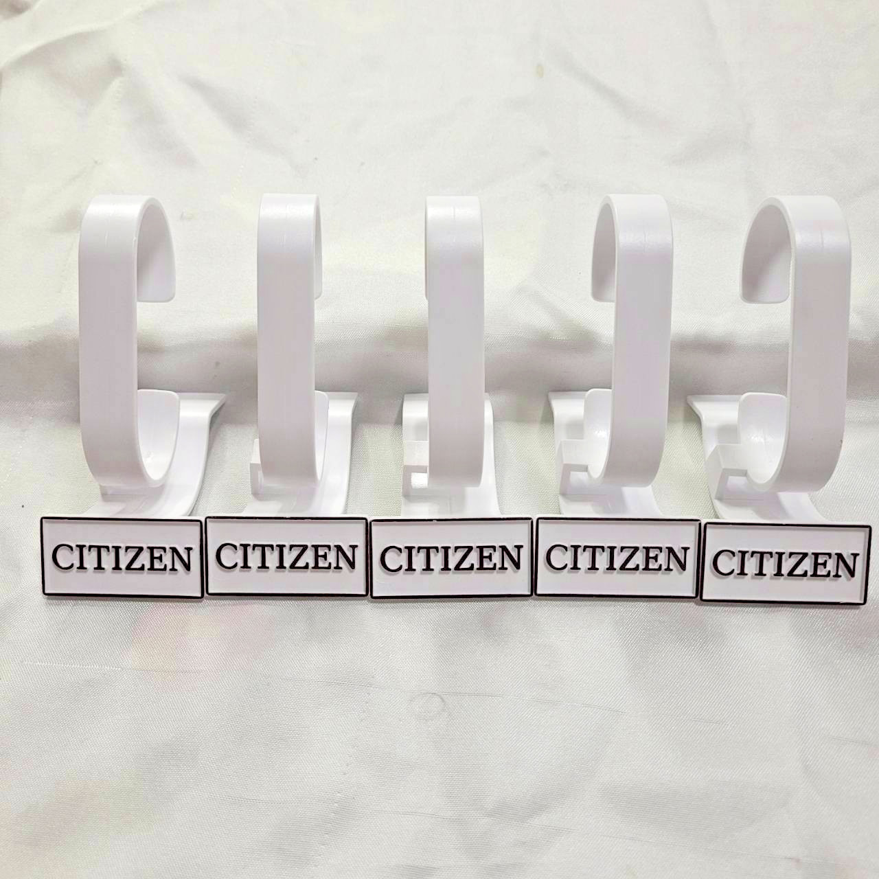 Lot5 New Citizen Watch Display Stands Holders Store Sign Counter Top White