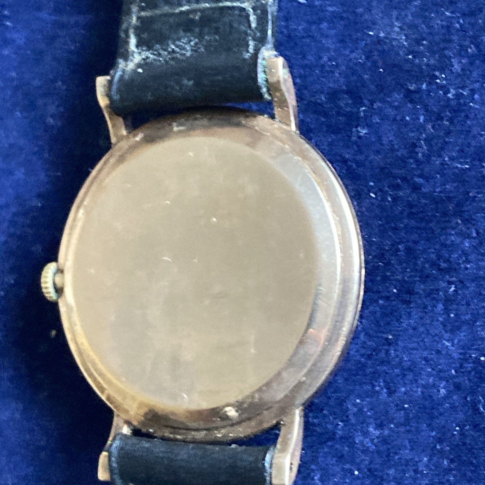 Mid century Majex 9ct Gold 21 Jewels Manual Wind Mens Watch
