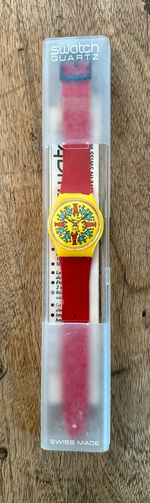 1985 Swatch Watch by Keith Haring – Rare / Collectable